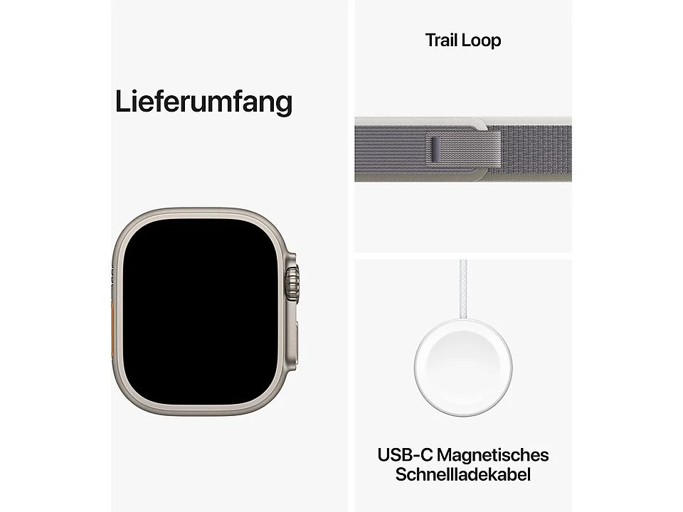 Apple Watch Ultra 2 GPS + Cellular - 49mm - Trail Loop M/L