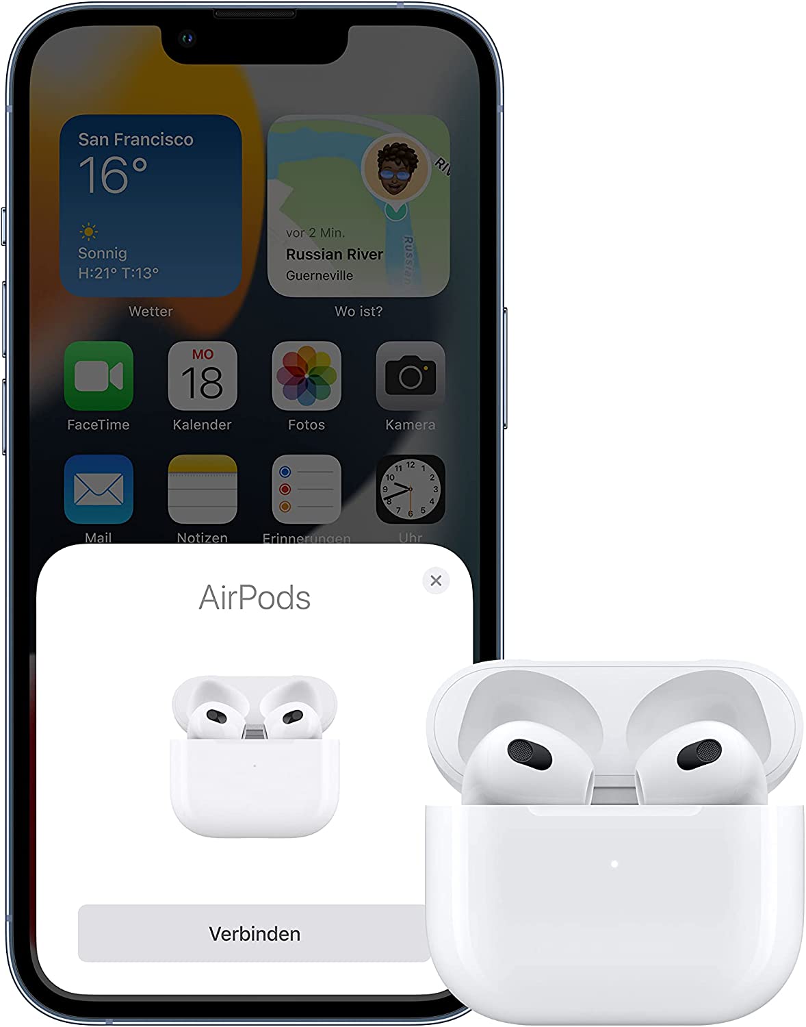 Apple AirPods 3 - In-Ear-Bluetooth Kopfhörer